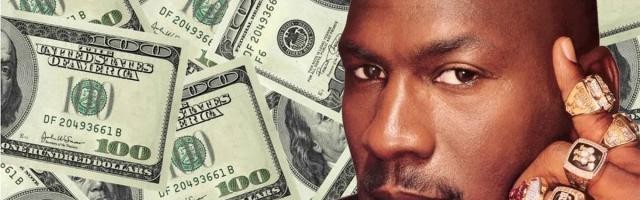 乔丹37.5亿运动员收入第1！C罗第2詹皇17亿超梅西